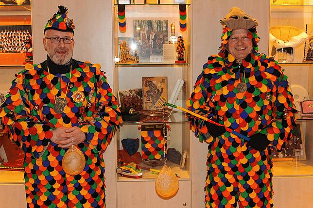 Das Hänselemoschter-Duo: Holger Langenberg (li.) und Jürgen Steppacher