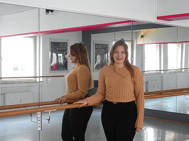 Ines Schneider in ihrem Ballett- und Tanzstudio in der Villinger Innenstadt.
