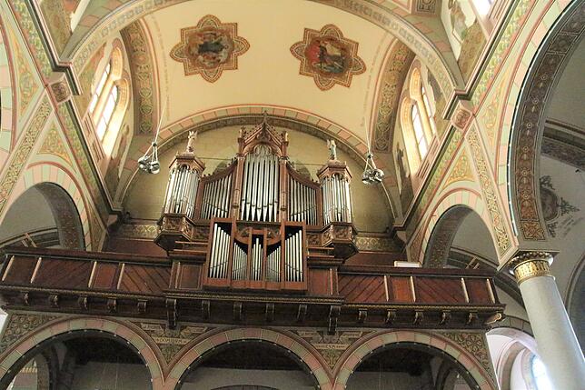 Was Kosten in die Höhe treibt: Die Orgel erfordert eine Spezialsanierung mit Zusatzgerüst durch einen ausgebildeten Orgelbauer.
