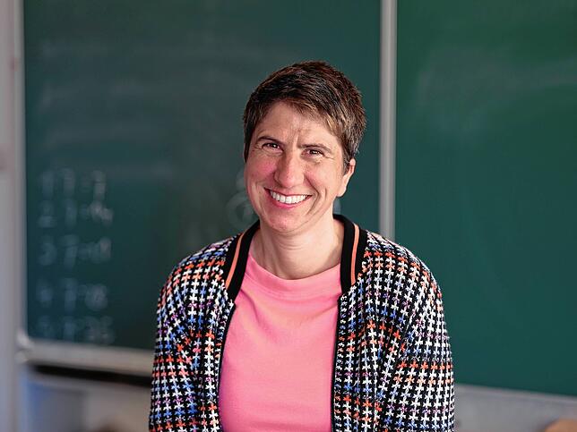 Stefanie Lamparski ist derzeit die Klassenlehrerin der ausgelagerten Klasse.