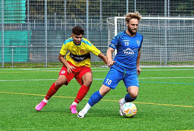 Bild 5: Die besten Bilder vom Duell der Verbandsligareserven SC Pfullendorf II und 1. FC Rielasingen II