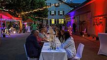 Romatisches Ambiente, kulinarische Höhepunkte, auserlesene Weine präsentiert und kredenzt von Winzer Johannes Landerer vom Kaiserstuhl ...