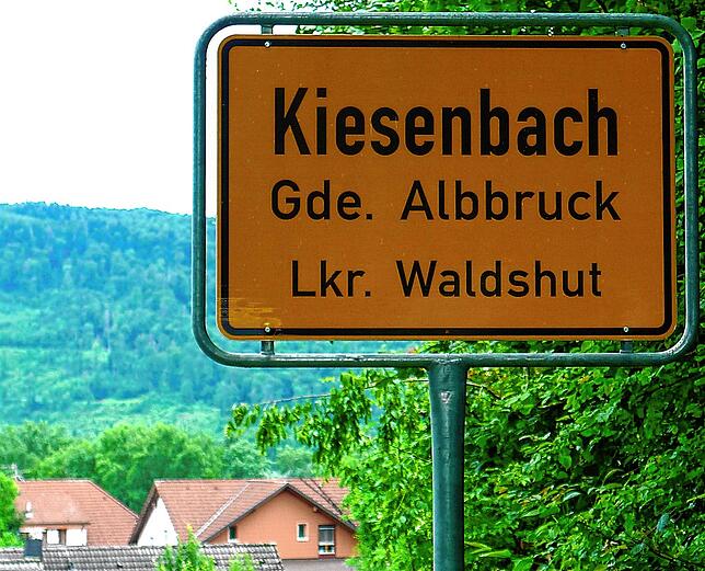 Heute ist Kiesenbach ein Ortsteil von Albbruck. Früher war es genau umgekehrt.