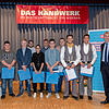 Zu den Gratulanten der Preisträger gehörten Kreishandwerksmeister Sigmund Bauknecht (links) und Handwerkskammer-Präsident Harald ...