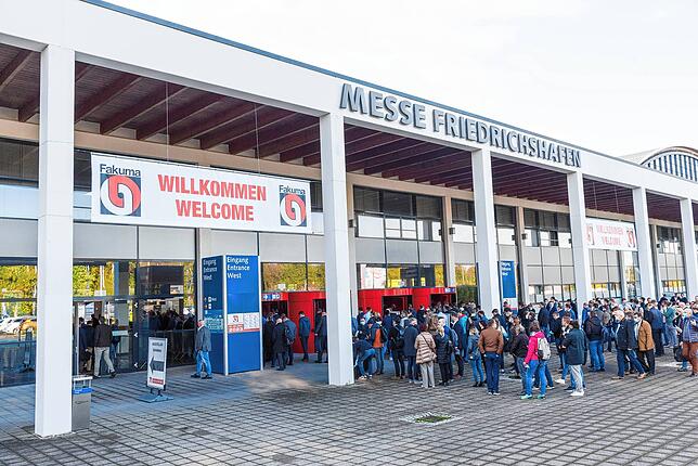 Endlich wieder Messe: Die Fakuma konnte 2021 stattfinden und trug zum Jahresergebnis bei.