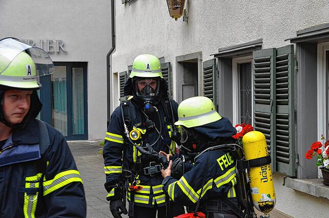 Bild 7: Bilder der Hauptübung der Freiwilligen Feuerwehr Markdorf – Teil 1