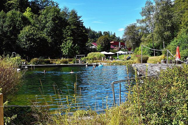 Der Naturena Badesee in Birkendorf öffnet am Dienstag, 20. Mai.