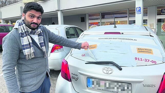 Abdul Waheed betreibt einen Pizza-Lieferservice in Gottmadingen. Bereits zum dritten Mal wurde sein Unternehmen Opfer von Vandalismus. ...