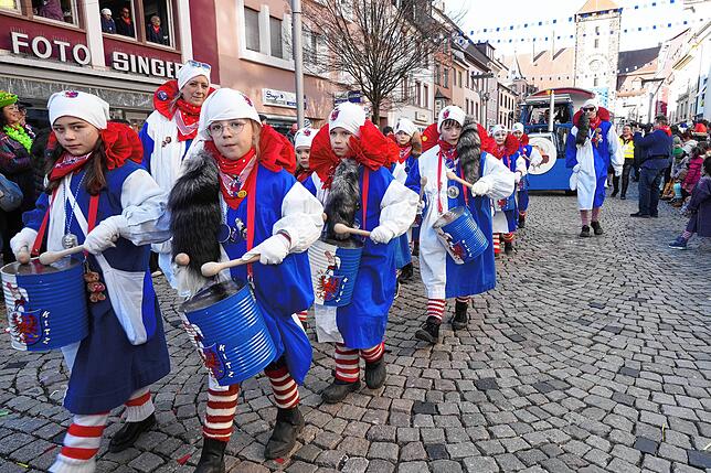 Bild 30: Fasnet in Villingen: Die besten Bilder vom spektakulären Umzug 2025!