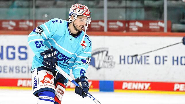 Will mit den Wild Wings unbedingt die Playoffs erreichen: Schwenningens Nachverpflichtung Jordan George. Bild: Roger Müller