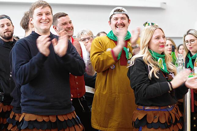 Bild 45: Die schönsten Bilder vom Dreikönigsfrühschoppen der Höri-Narrenzünfte in Moos