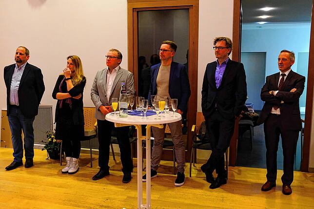 Bild 12: Impressionen vom Abschied von Redaktionsleiter Andreas Gerber
