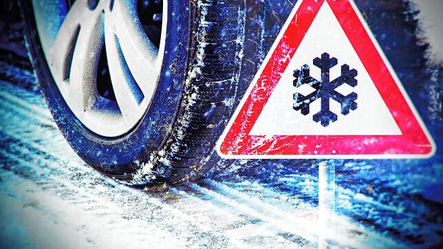 Rund um Königsfeld sind die winterlichen Straße rutschig &ndash; hier ein Symbolbild. Jetzt kam es erneut zu einem Unfall.