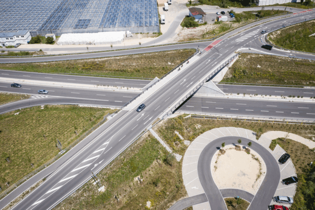 Bild 1: Unübersichtlich bleibt es an der Kindlebild-Brücke, aber immerhin ist der Verkehrsknotenpunkt vor Konstanz sicherer