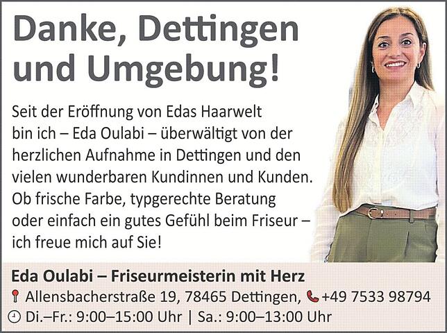 Bild 1: 50 Jahre Dettingen-Wallhausen: Feier trifft Ferien