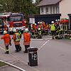 Kein Durchkommen durch Sumpfohren, die Dorfstraße war für Stunden gesperrt. Die Feuerwehr leitete den Verkehr auf Feldwege um.