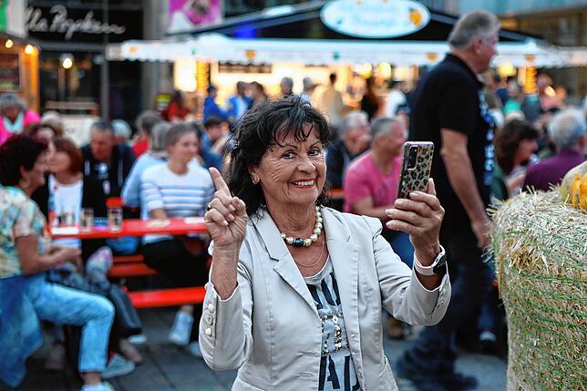 Bild 2: Der junge Wein steht beim Suserfest 2023 im Mittelpunkt