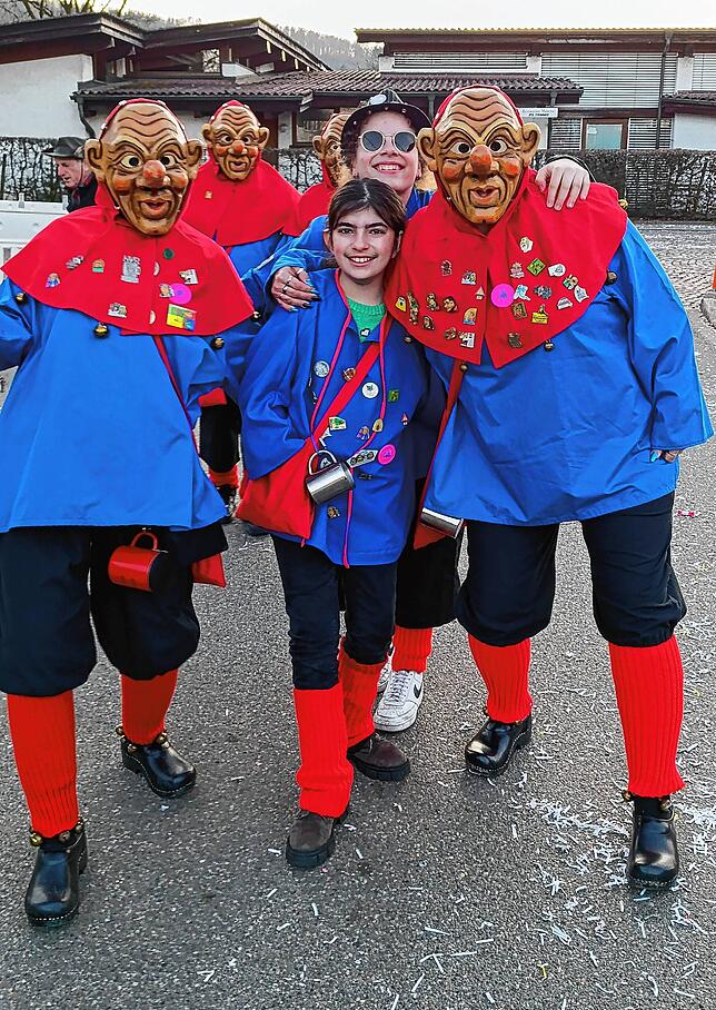 Bild 15: So schön war die gemeinsame Straßenfasnet in Oberlauchringen