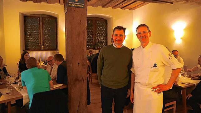 Beim &bdquo;Konstanzer Felchen&ldquo; zuständig für das, was auf den Tisch kommt: Der Pächter der Spitalkellerei Stephan Düringer ...