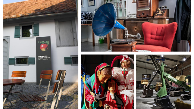 Obst, Narren, Bagger: In der Region gibt es für vieles ein eigenes Museum.