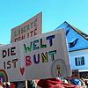 Ein Zeichen gegen rechts, wie hier vor Kurzem in Überlingen, will ein überparteiliches Bündnis am Samstag in Waldshut setzen. (Symbolbild)