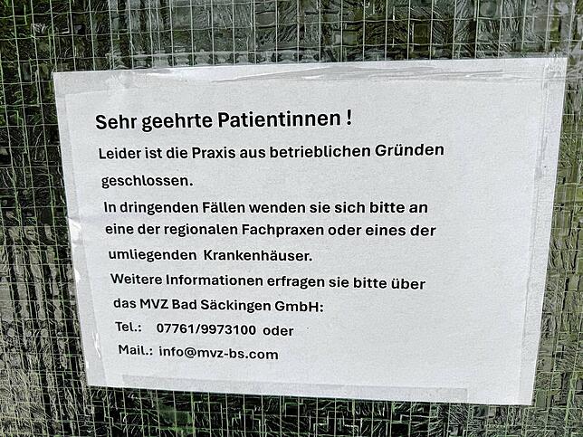 Wegen eines enorm hohen Krankenstands beim Personal ist die Praxis derzeit geschlossen.