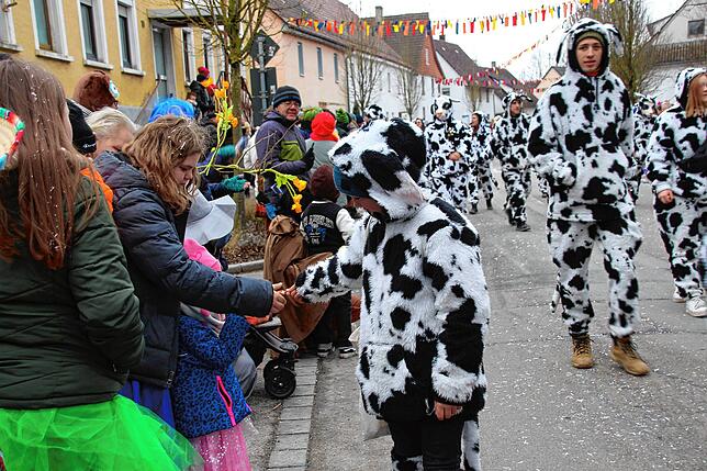 Bild 5: Großer Narrenumzug 2025 lockt zahlreiche Zuschauer an