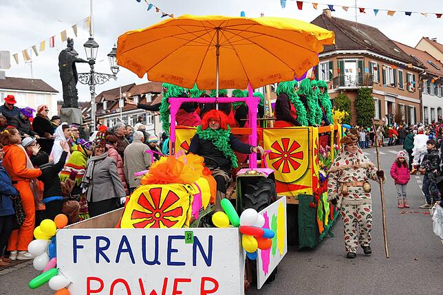 Bild 45: Bilder vom Fasnetssunntig-Umzug in Markdorf (Teil 1)