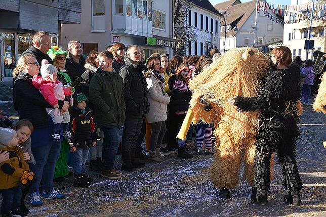 Bild 21: Bilder vom Narrentreffen der Urviecher-Zunft Bad Dürrheim: Großer Festumzug (3)