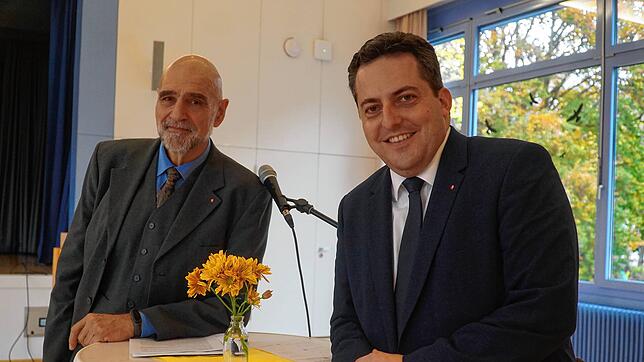 Sie waren ein gutes Team: den Vorstandsvorsitzenden Michael Stöffelmaier (links) und den scheidenden Finanzvorstand Markus Schreiber ...