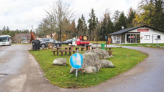 Der Bereich um die Touristinformation bis zum Kreisverkehr wird in die neue &bdquo;Rothaus Erlebniswelt&ldquo; einbezogen.