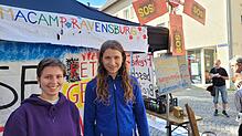 Charlie Kiehne (21) und Samuel Bosch (20) sind untergetaucht, nachdem das Amtsgericht Augsburg sie per Haftbefehl sucht. Das Bild stammt ...