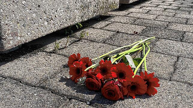 Der Regen des Wochenendes hat die Spuren der Bluttat am Tatort in Kreuzlingen weggespült. Jemand hat Blumen &ndash; rote Rosen und ...