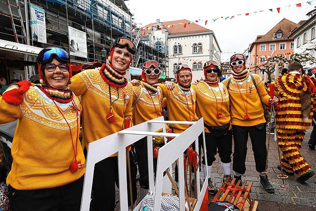 Bild 15: So bunt war der Rathaussturm in Radolfzell
