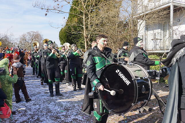 Bild 3: Küssaberger Narrentreffen 2025: Rheinheim feiert Fasnacht