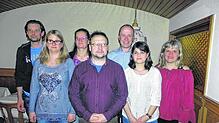 Der Vorstand der Laienbühne Engelswies (von links): Karl-Heinz Pfeifer, Anja Erbe, Irma Vogel-Mors, Adelbert Braun, Ingo Gitschier, ...