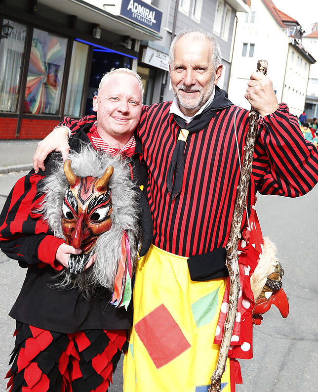 Bild 8: Bilder vom Fasnachtssonntag in Donaueschingen (Teil 1)