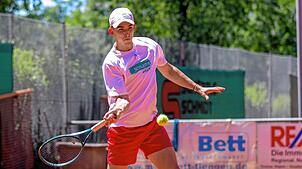 Leistungsträger: Tennis-Profi Andrin Casanova ist seit vergangenem Jahr ein Erfolgsgarant beim Badenligisten TC Rot-Weiß Tiengen
