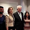 Treffen im Grand Hotel Oslo vor der Preisverleihung mit Ministerpräsident Kretschmann (Dritter von links) und Friedensnobelpreisträgerin ...