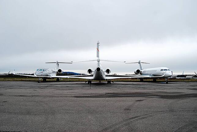 Rund 170 zusätzliche Flugbewegungen erwartet der Flughafen Friedrichshafen diese Woche.