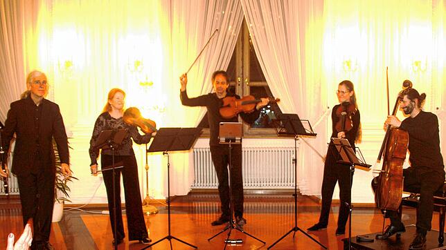 Das Ardinghello Ensemble beim Klosterkonzert. Bild: Karin Steinebrunner