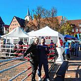 Immer dabei: Cristilli hier beim Schwenninger Schwanenfest.