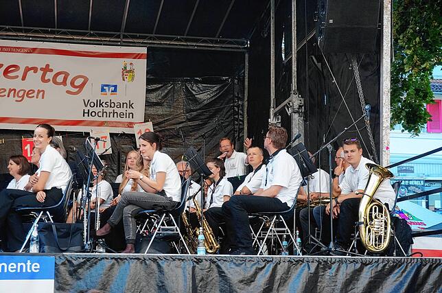 Bild 11: Wunschkonzert am Tiengener Schwyzertag – Stadtmusiker spielen groß auf (Teil 1)