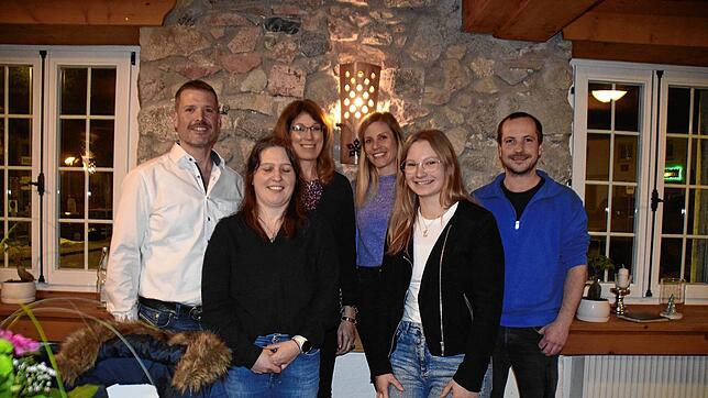 Der Vorstand der Trachtenkapelle Herrsichried (von links): Ralf Huber (Vorsitzender), Kerstin Maier (stellvertretende Vorsitzende), ...