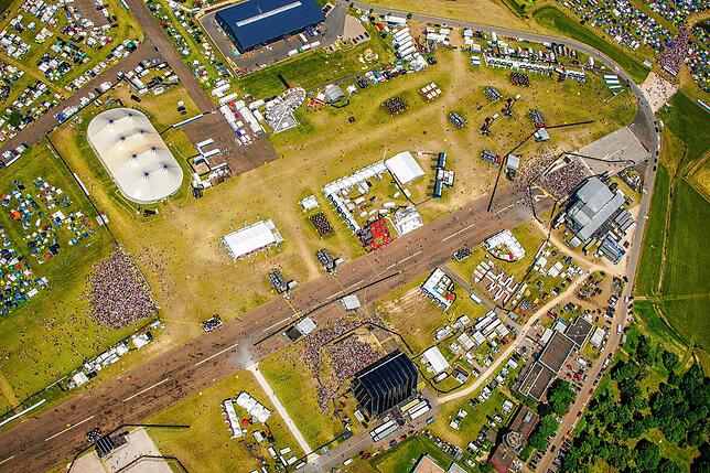 Bild 7: Atemberaubende Luftbilder zeigen Southside 2022 von oben