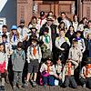 In ihr Pfingstlager aufgebrochen sind die Sankt-Georgs-Pfadfinder. Bild: Hansjörg Bader