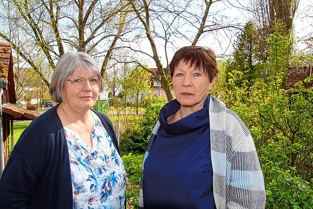 Die Schwestern von Klaus Liebsch: Maria Schmitt (l.) und Lisa Schieder.
