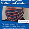 Gesicht zeigen kann man später wieder: Das neue Tuttlinger Motiv der städtischen Plakat-Kampagne. Bild: Stadtverwaltung