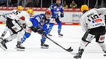 Der Südtiroler Peter Spornberger (mitte) spielte drei Jahre für die Wild Wings.