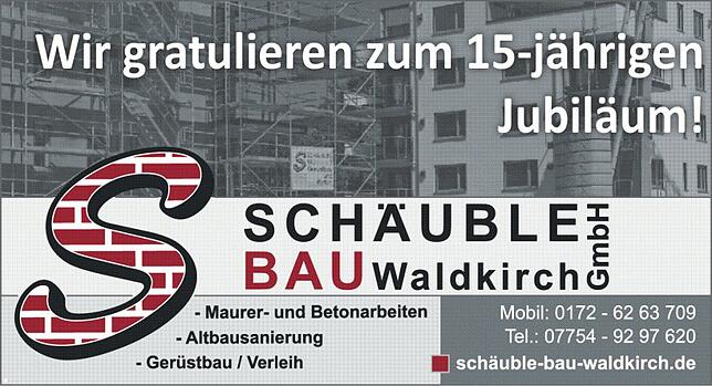 Bild 14: 15 Jahre Eckert Bau in Görwihl-Rotzingen: Ein Festprogramm für die ganze Familie